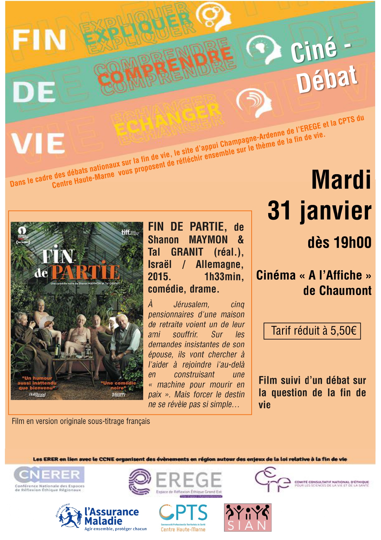 affiche ciné débat 31 janvier